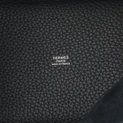 ピコタンロックPM ハンドバッグ トリヨンクレマンス ブラック シルバー金具 K刻印 エルメス バッグ HERMES