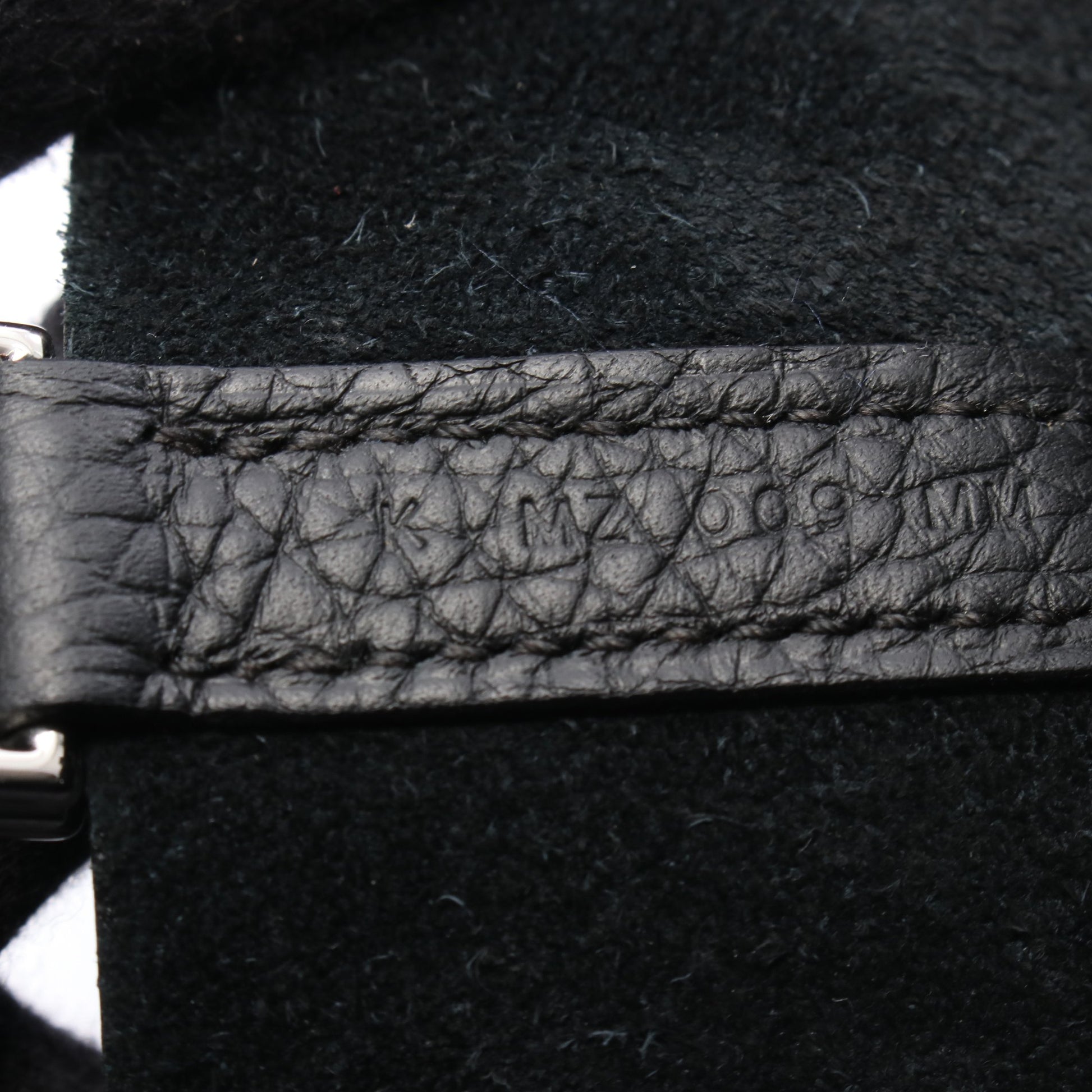 ピコタンロックPM ハンドバッグ トリヨンクレマンス ブラック シルバー金具 K刻印 エルメス バッグ HERMES