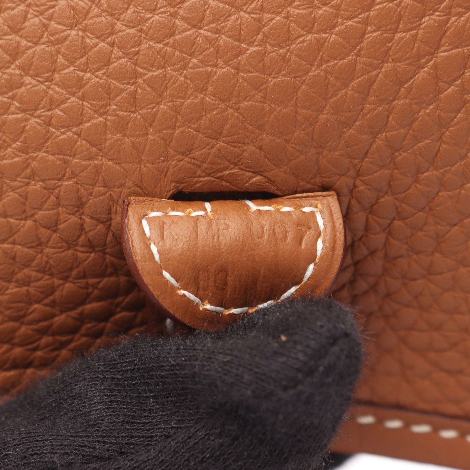 エヴリンアマゾンTPM ゴールド ショルダーバッグ トリヨンクレマンス ブラウン シルバー金具 K刻印 エルメス バッグ HERMES