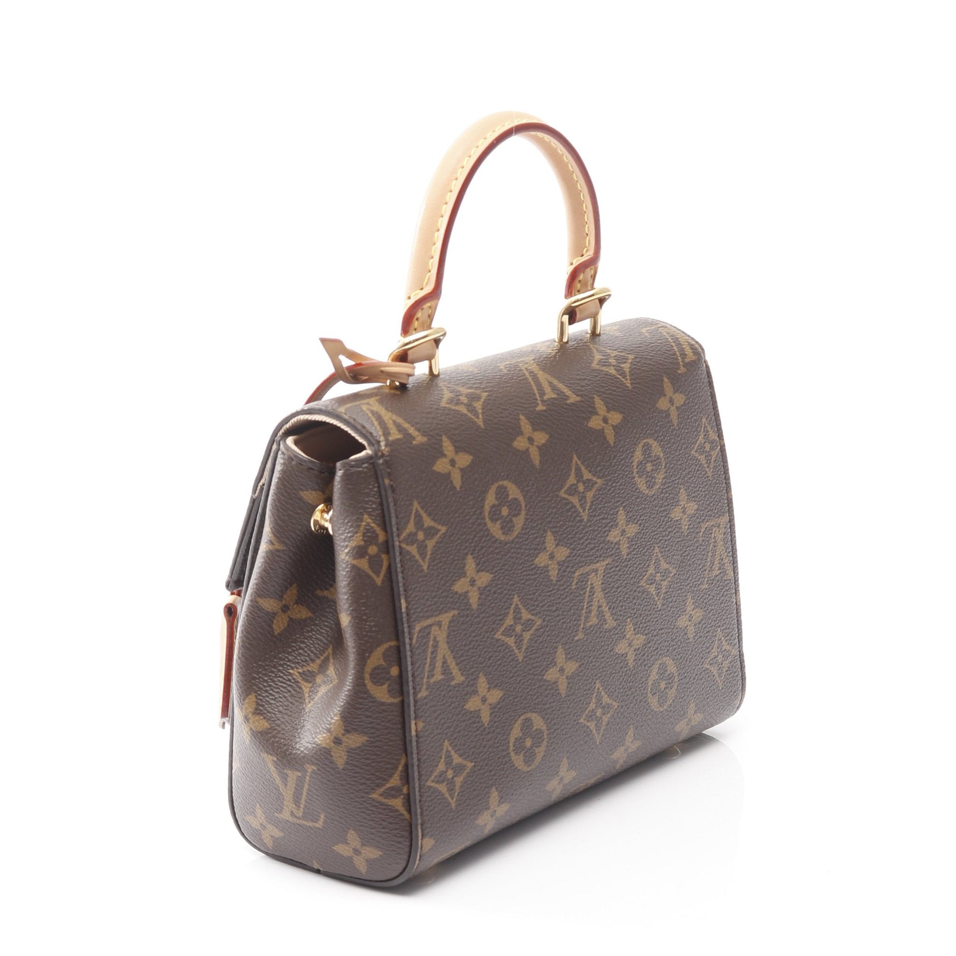 クリュニー MINI モノグラム ハンドバッグ PVC レザー ブラウン 2WAY ルイヴィトン バッグ LOUIS VUITTON