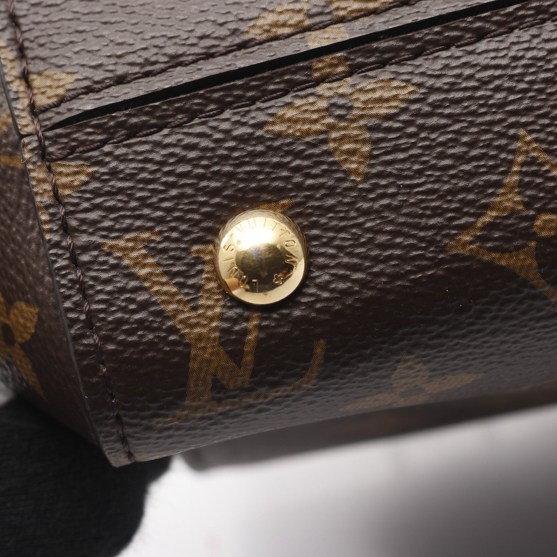 クリュニー MINI モノグラム ハンドバッグ PVC レザー ブラウン 2WAY ルイヴィトン バッグ LOUIS VUITTON