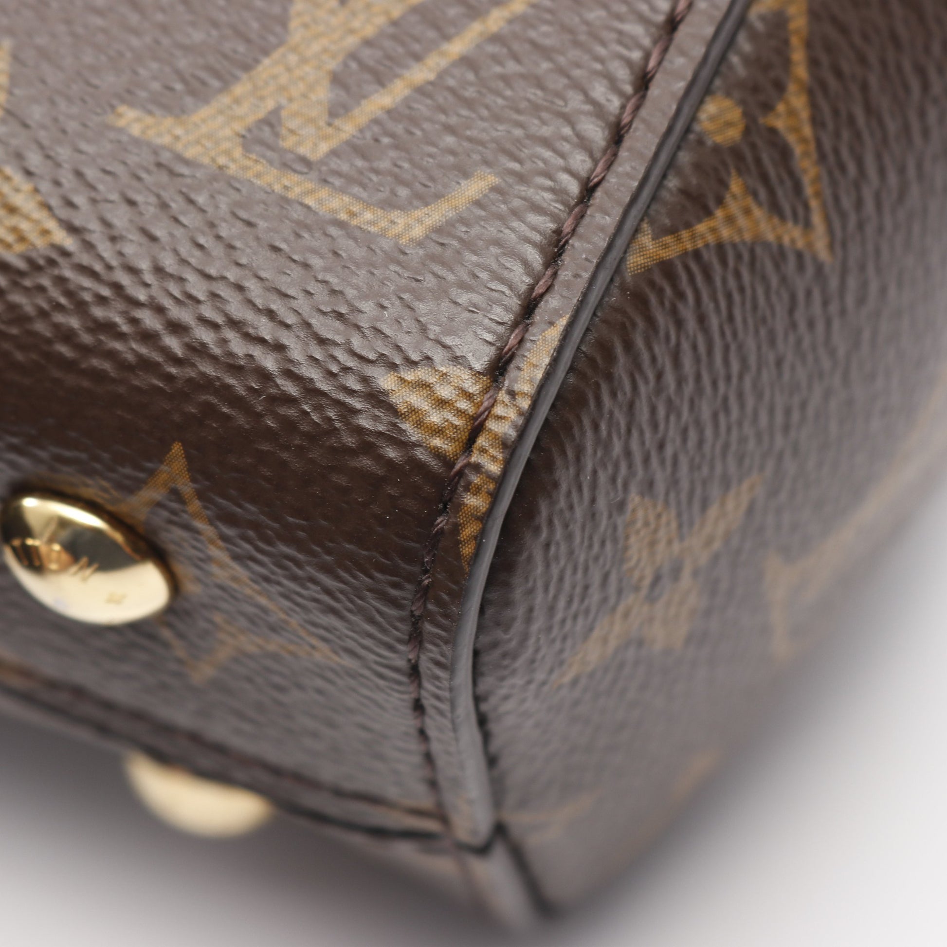 クリュニー MINI モノグラム ハンドバッグ PVC レザー ブラウン 2WAY ルイヴィトン バッグ LOUIS VUITTON
