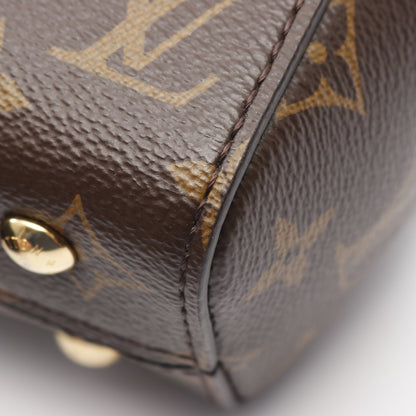 クリュニー MINI モノグラム ハンドバッグ PVC レザー ブラウン 2WAY ルイヴィトン バッグ LOUIS VUITTON