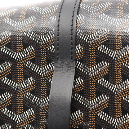 ベルヴェデーレPM ショルダーバッグ コーティングキャンバス レザー ブラック マルチカラー ゴヤール バッグ GOYARD