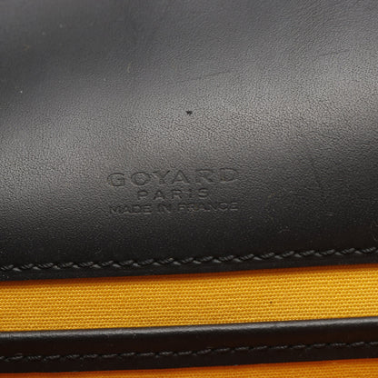 ベルヴェデーレPM ショルダーバッグ コーティングキャンバス レザー ブラック マルチカラー ゴヤール バッグ GOYARD