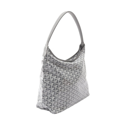ボエム ホーボーバッグ ショルダーバッグ コーティングキャンバス レザー グレー ホワイト ゴヤール バッグ GOYARD