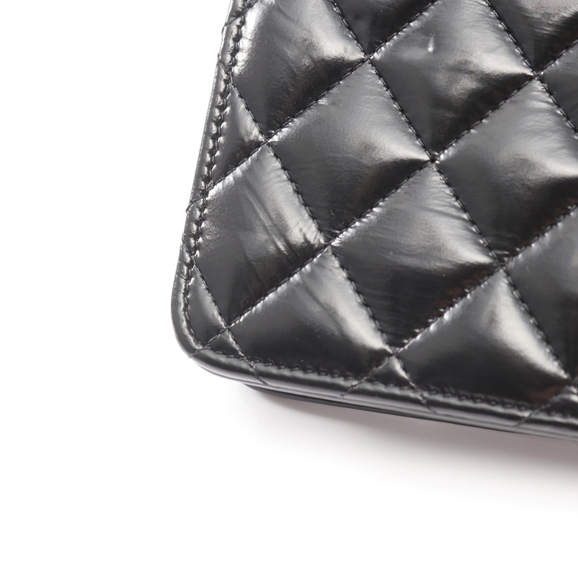 マトラッセ チェーンウォレット レザー ブラック ゴールド金具 シャネル バッグ CHANEL