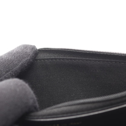 マトラッセ チェーンウォレット レザー ブラック ゴールド金具 シャネル バッグ CHANEL