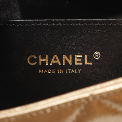 マトラッセ ココマーク チェーンショルダーバッグ ラインストーン レザー ゴールド ゴールド金具 2WAY シャネル バッグ CHANEL