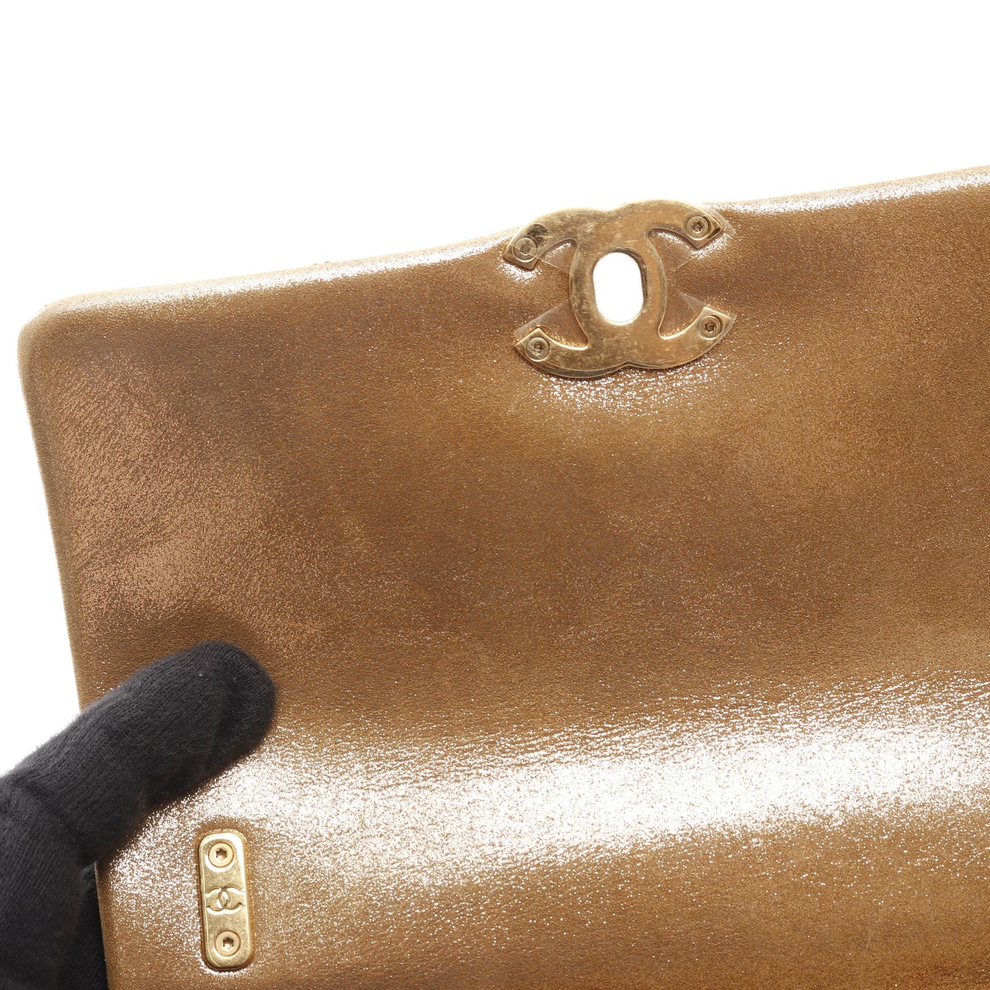 マトラッセ ココマーク チェーンショルダーバッグ ラインストーン レザー ゴールド ゴールド金具 2WAY シャネル バッグ CHANEL