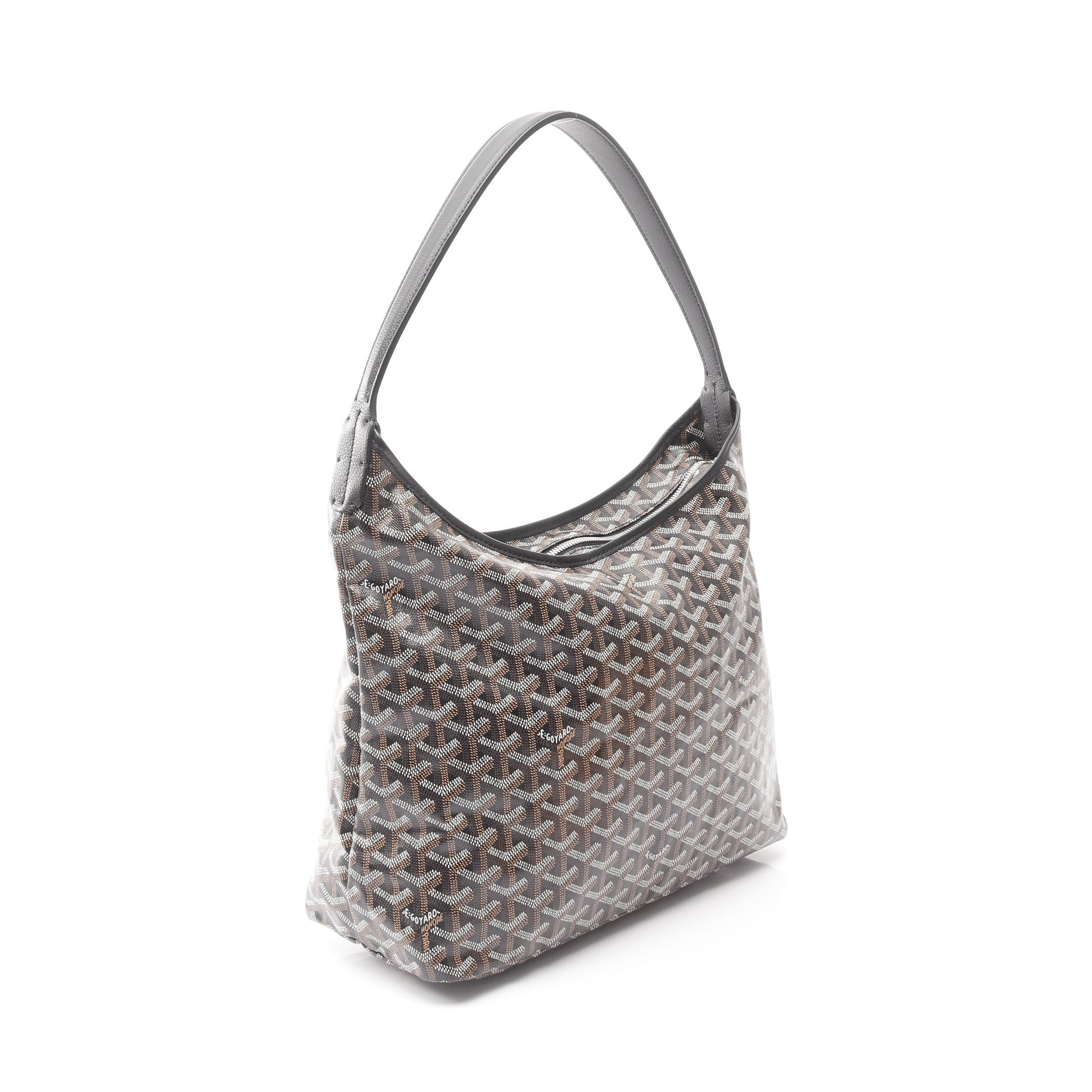 ボエム ホーボーバッグ ショルダーバッグ コーティングキャンバス レザー ブラック マルチカラー ゴヤール バッグ GOYARD