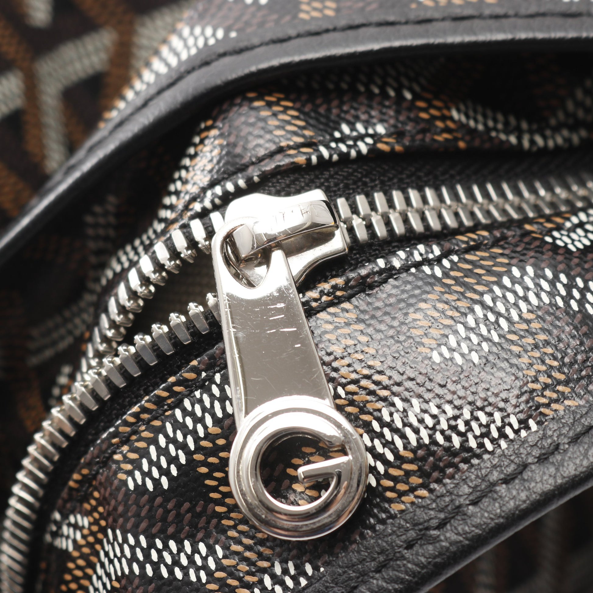 ボエム ホーボーバッグ ショルダーバッグ コーティングキャンバス レザー ブラック マルチカラー ゴヤール バッグ GOYARD