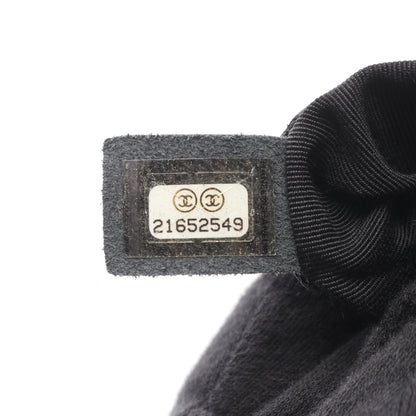 マトラッセ ショルダーバッグ トートバッグ キャビアスキン ブラック アンティークシルバー金具 シャネル バッグ CHANEL