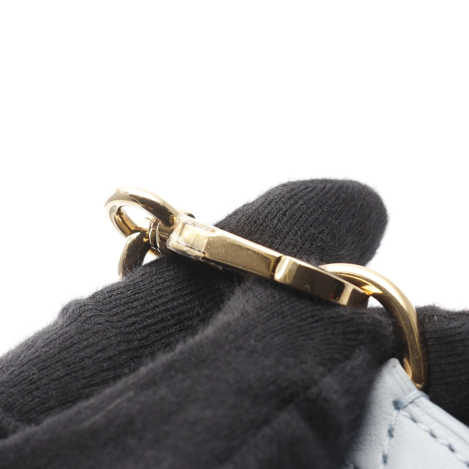 オーバーザムーン バブルグラム ブルーグラシエ チェーンショルダーバッグ レザー ライトブルー 2WAY ルイヴィトン バッグ LOUIS VUITTON