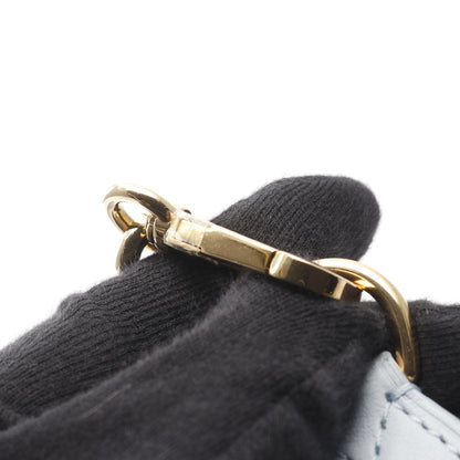 オーバーザムーン バブルグラム ブルーグラシエ チェーンショルダーバッグ レザー ライトブルー 2WAY ルイヴィトン バッグ LOUIS VUITTON