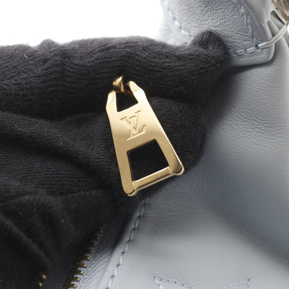 オーバーザムーン バブルグラム ブルーグラシエ チェーンショルダーバッグ レザー ライトブルー 2WAY ルイヴィトン バッグ LOUIS VUITTON
