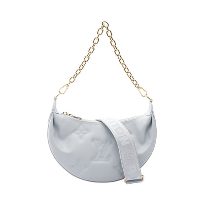 オーバーザムーン バブルグラム ブルーグラシエ チェーンショルダーバッグ レザー ライトブルー 2WAY ルイヴィトン バッグ LOUIS VUITTON