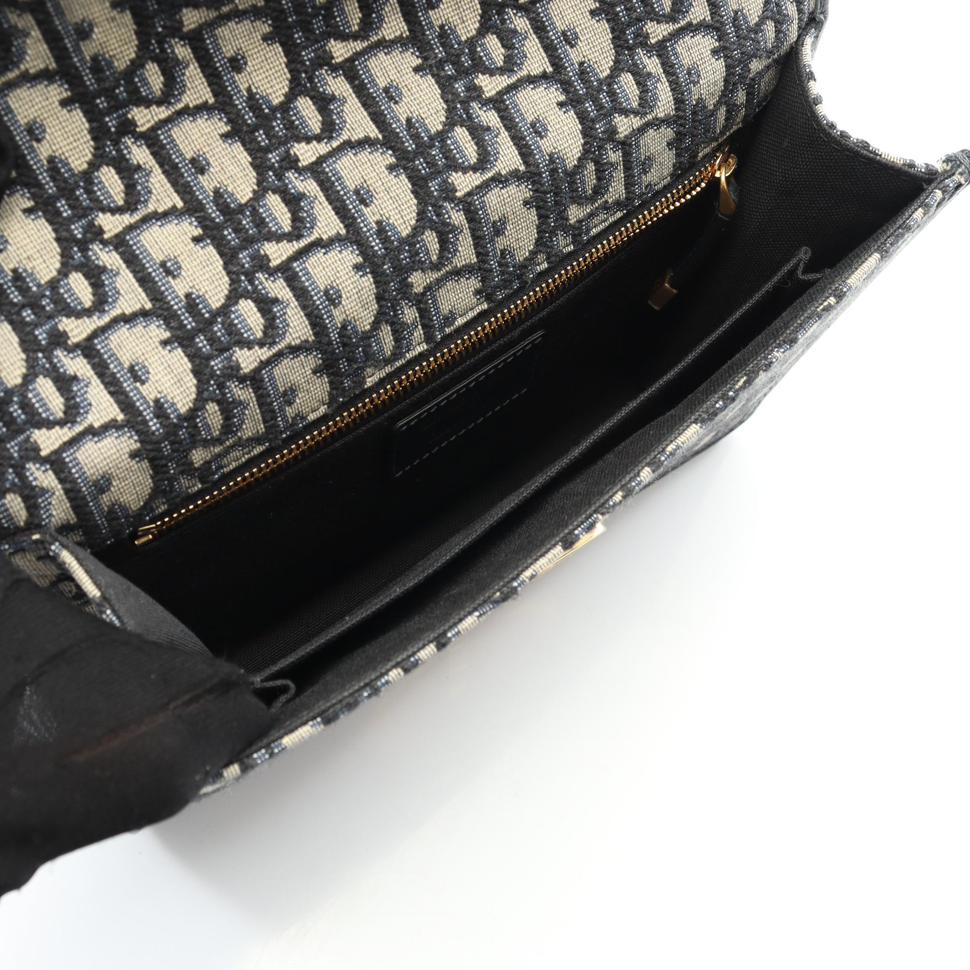 30 MONTAIGNE オブリーク ジャカード ショルダーバッグ キャンバス レザー ネイビー ベージュ クリスチャンディオール バッグ Christian Dior