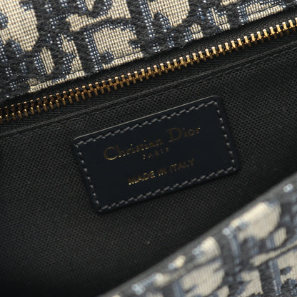 30 MONTAIGNE オブリーク ジャカード ショルダーバッグ キャンバス レザー ネイビー ベージュ クリスチャンディオール バッグ Christian Dior