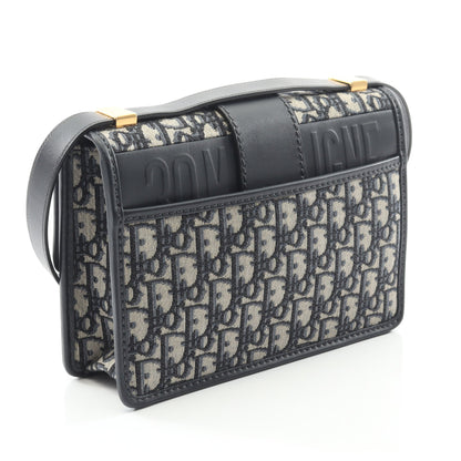30 MONTAIGNE オブリーク ジャカード ショルダーバッグ キャンバス レザー ネイビー ベージュ クリスチャンディオール バッグ Christian Dior