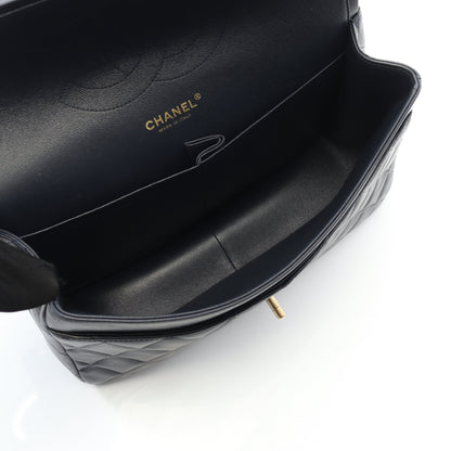 マトラッセ Wフラップ Wチェーンショルダーバッグ ラムスキン ダークネイビー ゴールド金具 シャネル バッグ CHANEL