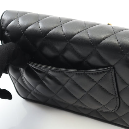 マトラッセ チェーンウォレット ラムスキン ブラック ゴールド金具 シャネル バッグ CHANEL