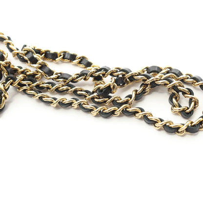 マトラッセ チェーンウォレット ラムスキン ブラック ゴールド金具 シャネル バッグ CHANEL