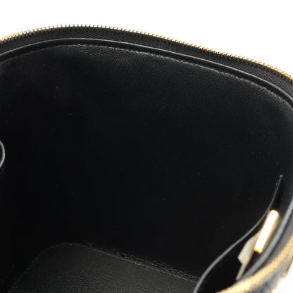 マトラッセ チェーンショルダーバッグ キャビアスキン ブラック ゴールド金具 2WAY シャネル バッグ CHANEL