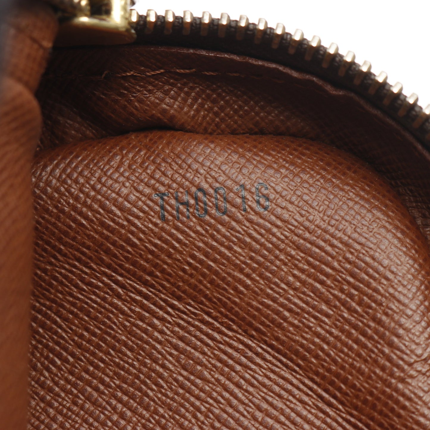 ダヌーブ モノグラム ショルダーバッグ PVC レザー ブラウン ルイヴィトン バッグ LOUIS VUITTON