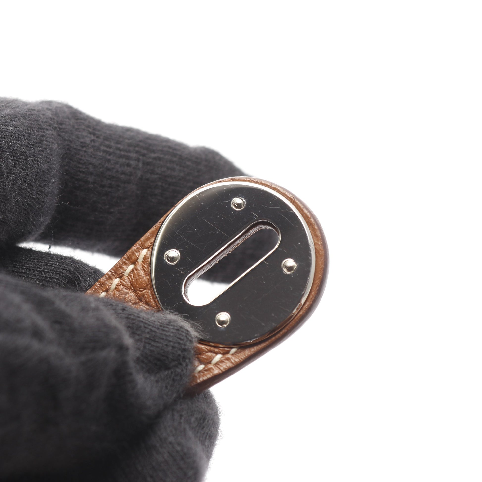 リンディ30 ショルダーバッグ トリヨンクレマンス ブラウン シルバー金具 □Q刻印 エルメス バッグ HERMES