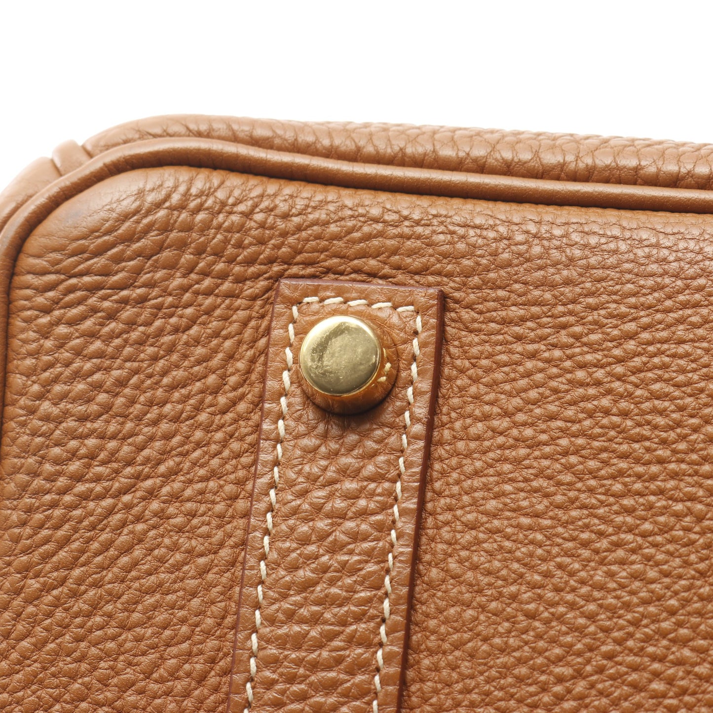 バーキン35 ゴールド ハンドバッグ トゴ ブラウン ゴールド金具 □H刻印 エルメス バッグ HERMES