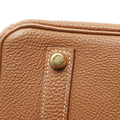 バーキン35 ゴールド ハンドバッグ トゴ ブラウン ゴールド金具 □H刻印 エルメス バッグ HERMES