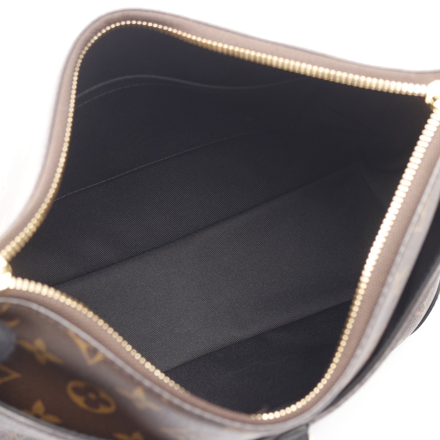 オデオン NM MM モノグラム ノワール ショルダーバッグ PVC レザー ブラウン ブラック ルイヴィトン バッグ LOUIS VUITTON