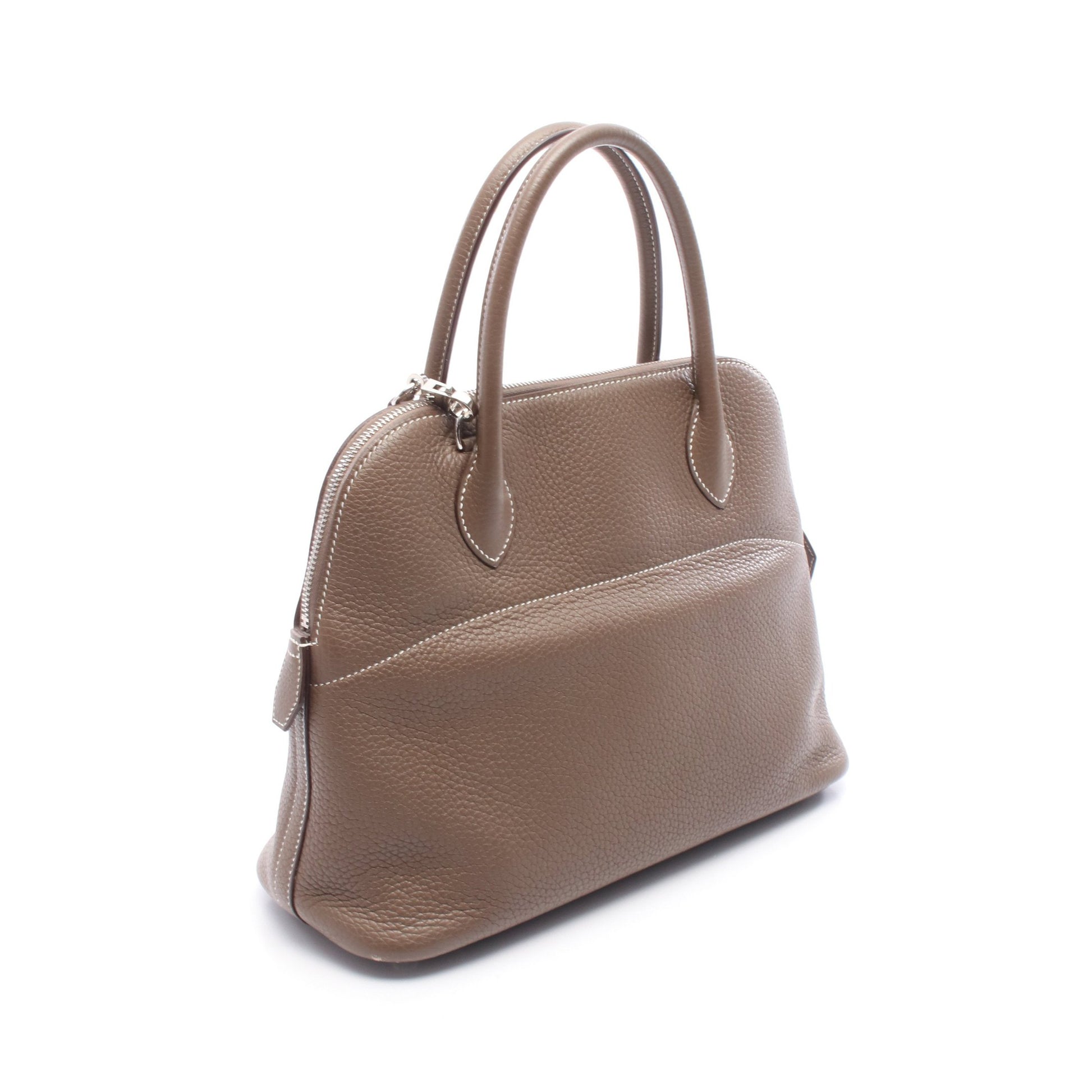 ボリード31 ハンドバッグ トリヨンクレマンス グレーブラウン シルバー金具 2WAY D刻印 エルメス バッグ HERMES