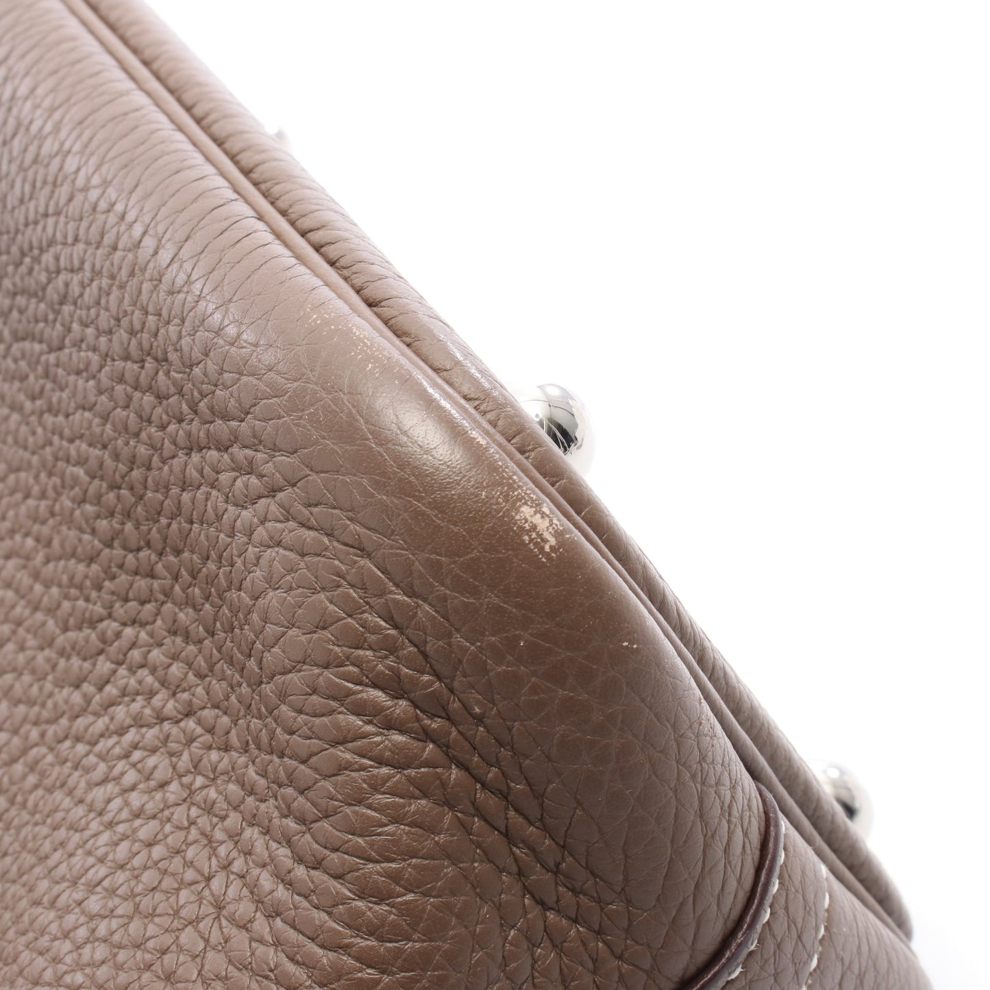 ボリード31 ハンドバッグ トリヨンクレマンス グレーブラウン シルバー金具 2WAY D刻印 エルメス バッグ HERMES