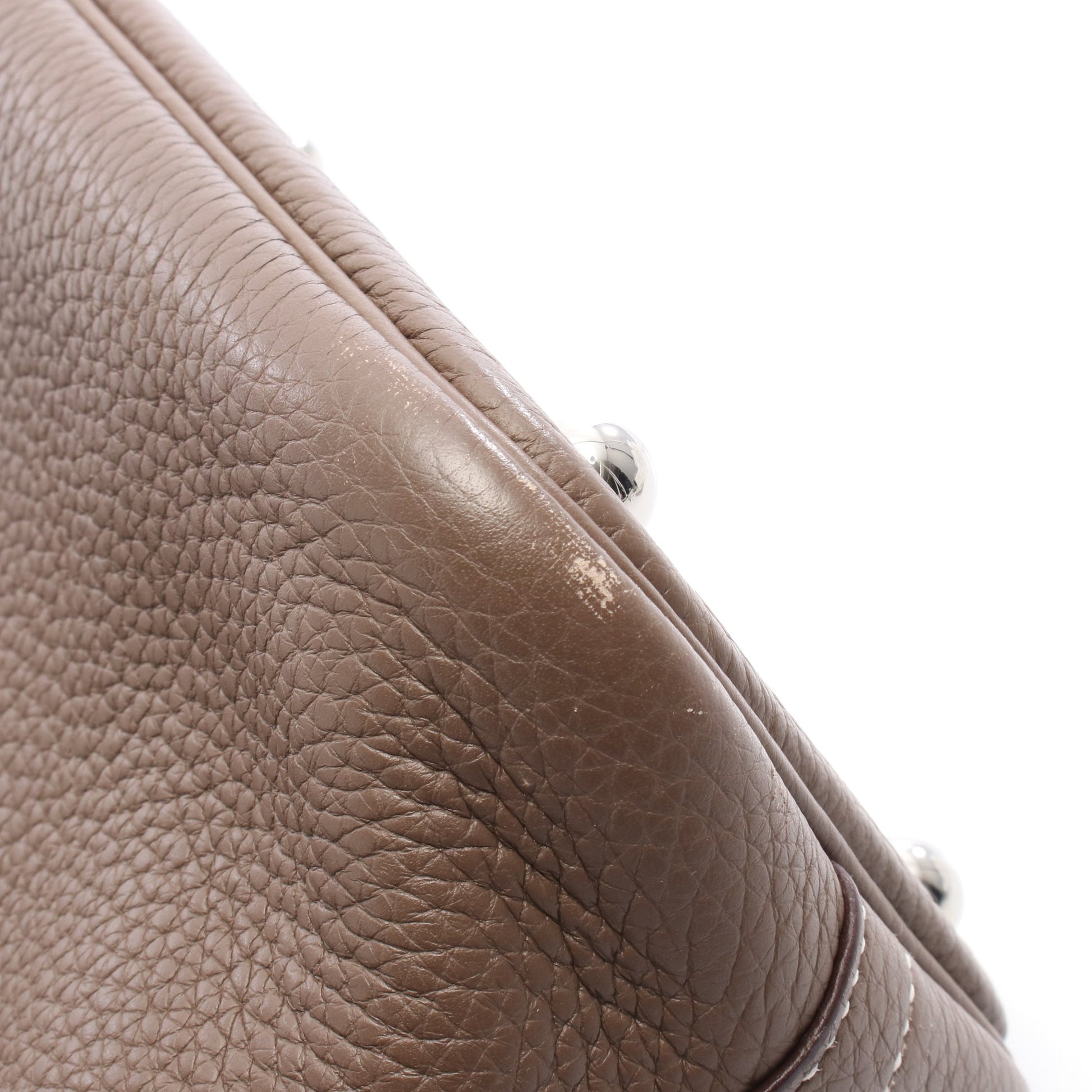 ボリード31 ハンドバッグ トリヨンクレマンス グレーブラウン シルバー金具 2WAY D刻印 エルメス バッグ HERMES