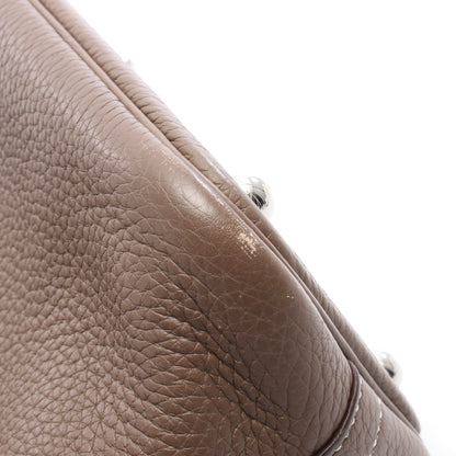 ボリード31 ハンドバッグ トリヨンクレマンス グレーブラウン シルバー金具 2WAY D刻印 エルメス バッグ HERMES
