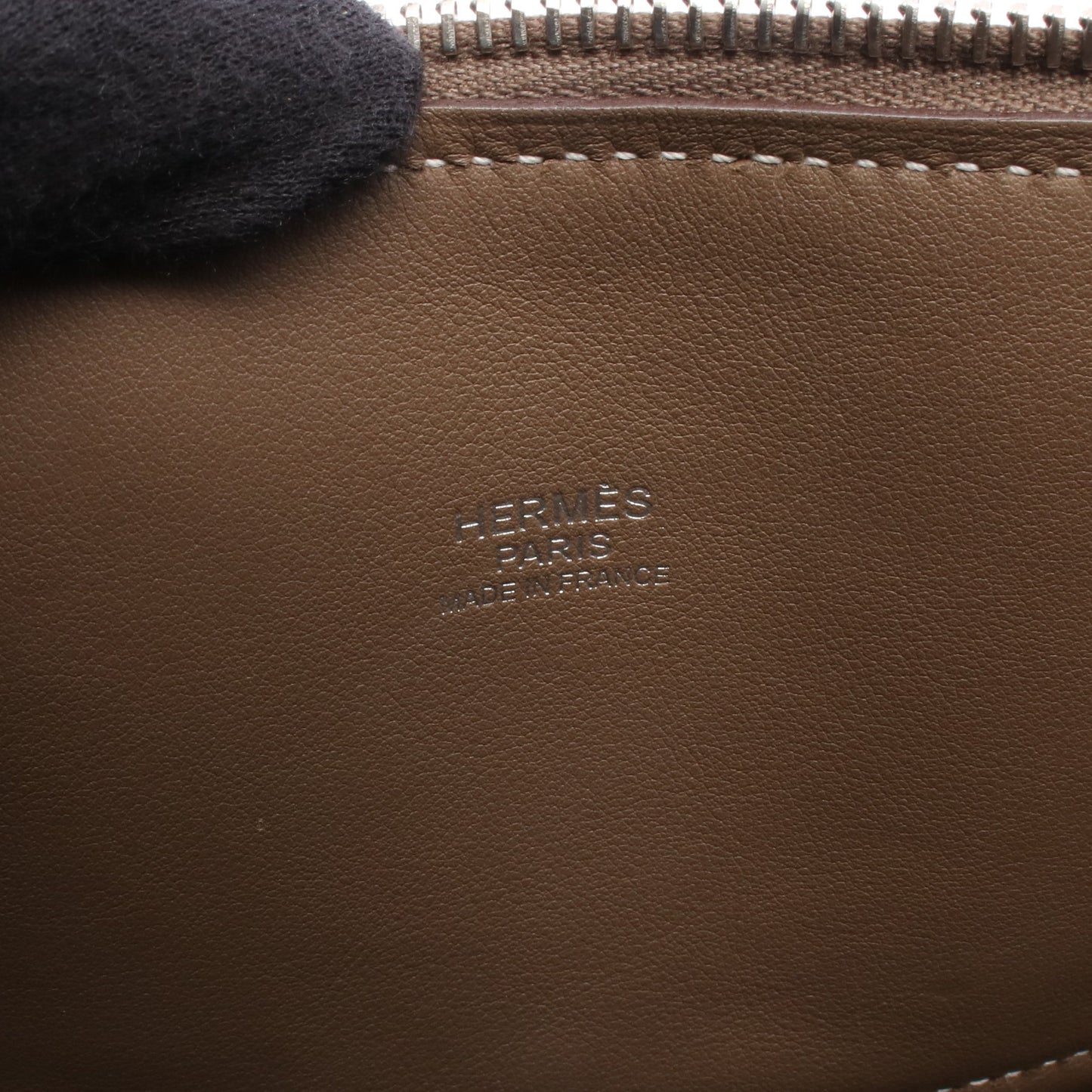 ボリード31 ハンドバッグ トリヨンクレマンス グレーブラウン シルバー金具 2WAY D刻印 エルメス バッグ HERMES
