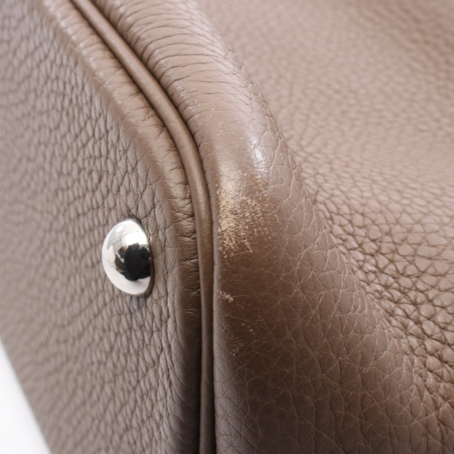 ボリード31 ハンドバッグ トリヨンクレマンス グレーブラウン シルバー金具 2WAY D刻印 エルメス バッグ HERMES