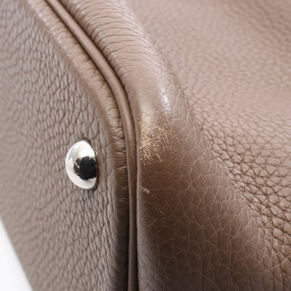 ボリード31 ハンドバッグ トリヨンクレマンス グレーブラウン シルバー金具 2WAY D刻印 エルメス バッグ HERMES