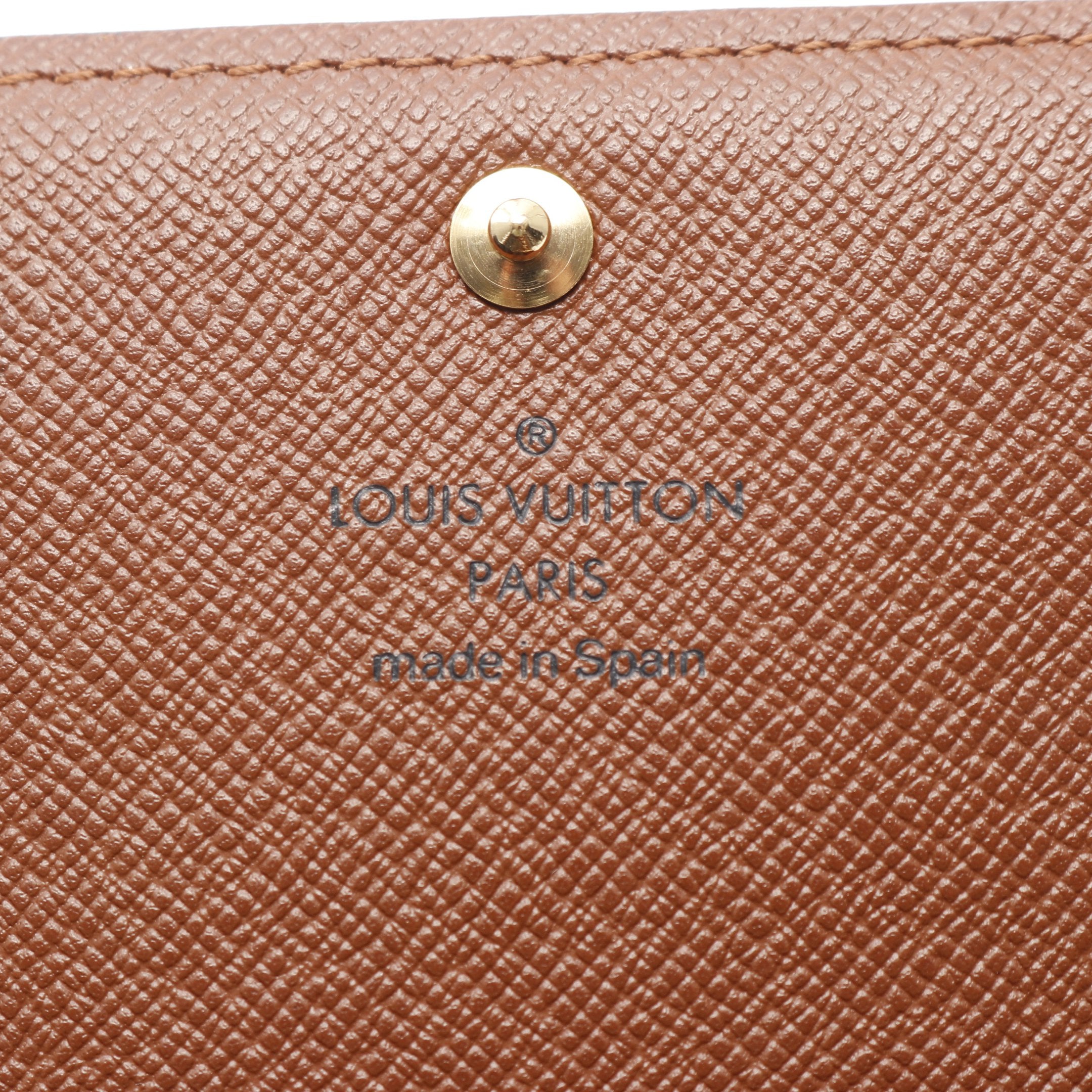 ルイヴィトン　ポルトモネビエ　トレゾール　モノグラム　二つ折り財布　折り財布　革 ルイヴィトン 財布 モノグラム ポルトモネ・ビエ・トレゾール M61730