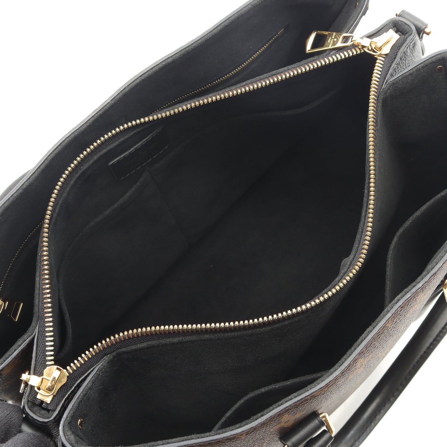 スフロ NV MM モノグラム ノワール ハンドバッグ PVC レザー ブラウン ブラック 2WAY ルイヴィトン バッグ LOUIS VUITTON