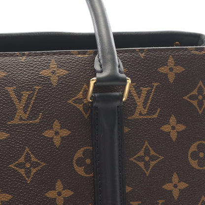 スフロ NV MM モノグラム ノワール ハンドバッグ PVC レザー ブラウン ブラック 2WAY ルイヴィトン バッグ LOUIS VUITTON
