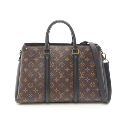 スフロ NV MM モノグラム ノワール ハンドバッグ PVC レザー ブラウン ブラック 2WAY ルイヴィトン バッグ LOUIS VUITTON