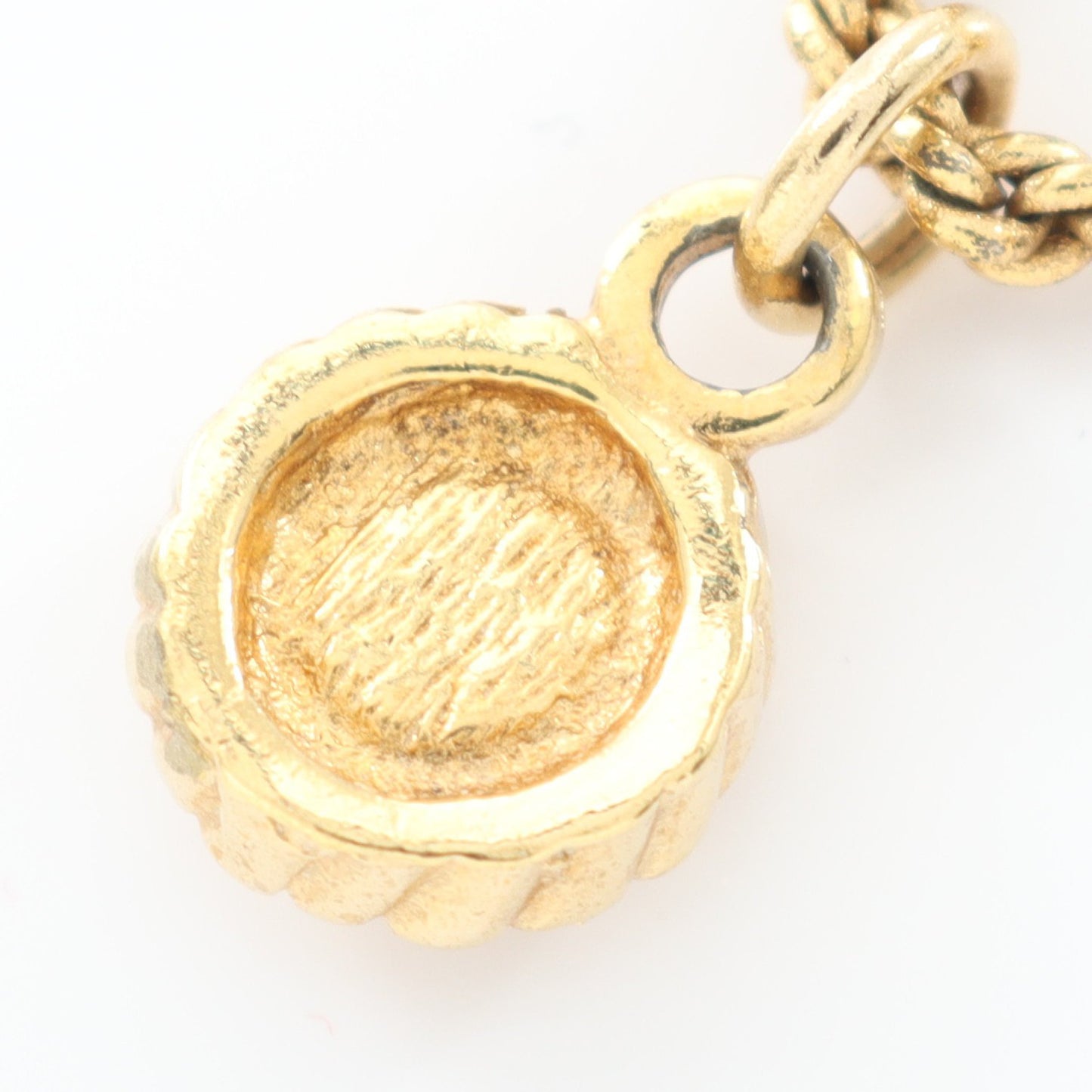 ネックレス GP ラインストーン ゴールド クリア クリスチャンディオール アクセサリー Christian Dior