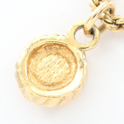 ネックレス GP ラインストーン ゴールド クリア クリスチャンディオール アクセサリー Christian Dior