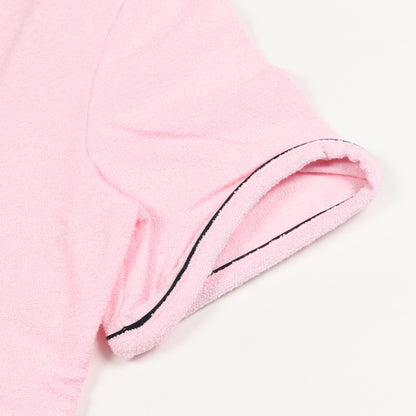 LA PAUSA ラ パウザ クルーズコレクション Tシャツ クルーネック 半袖 コットン ライトピンク ブラック ホワイト シャネル トップス CHANEL
