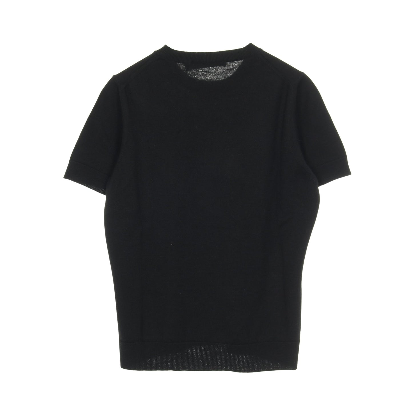 D UNIFORME BEE刺繍 ニット クルーネック 半袖 ウール ブラック クリスチャンディオール トップス Christian Dior