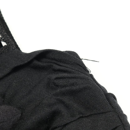 レース ワンピース シルク ブラック 切替 マックスマーラステュディオ ワンピース Max Mara Studio