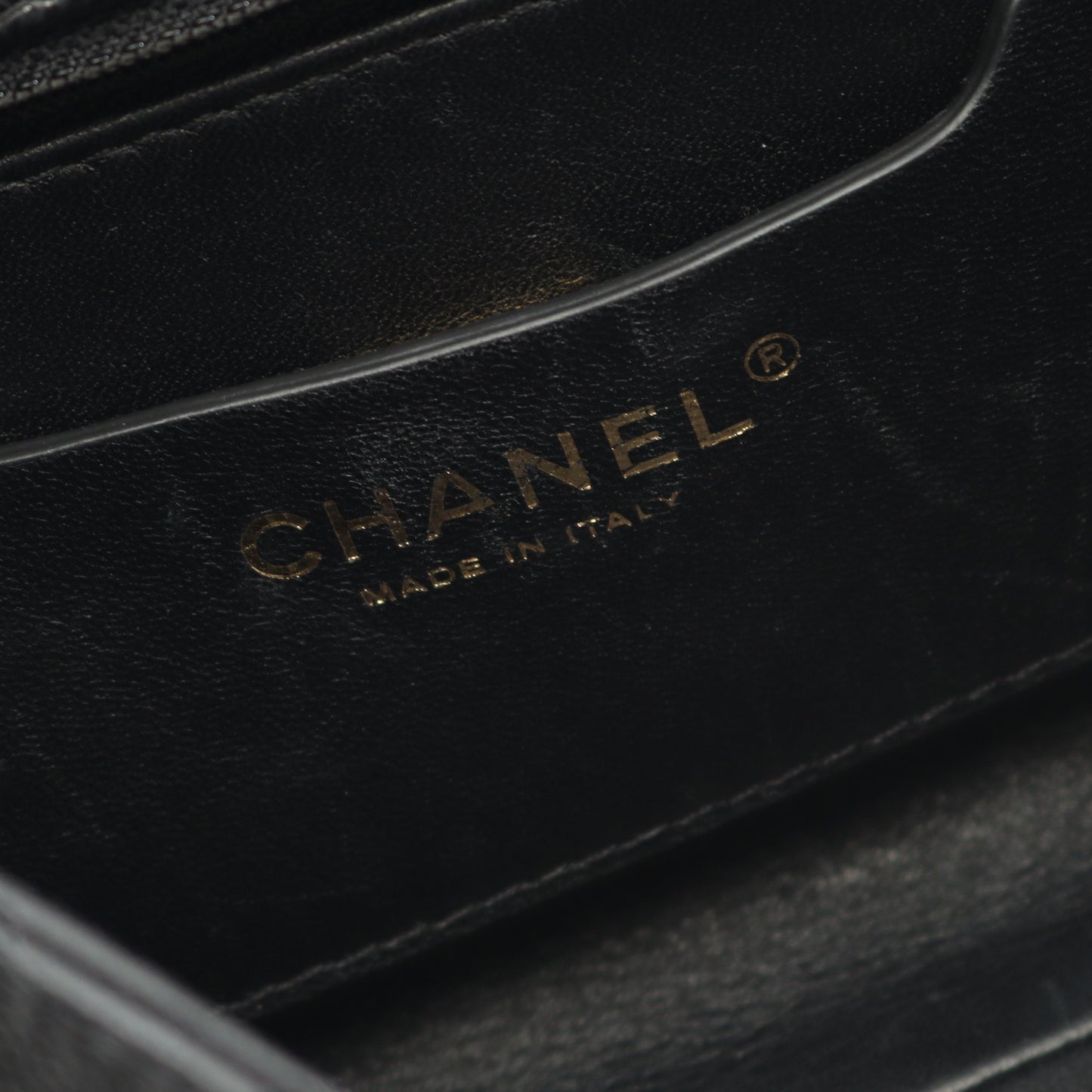 マトラッセ トップハンドル チェーンショルダーバッグ キャビアスキン ブラック ゴールド金具 2WAY シャネル バッグ CHANEL